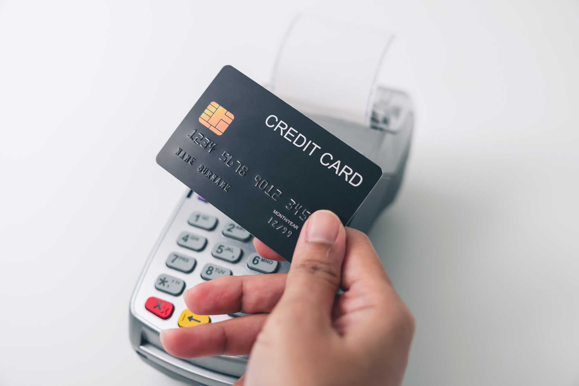 Business credit card payments